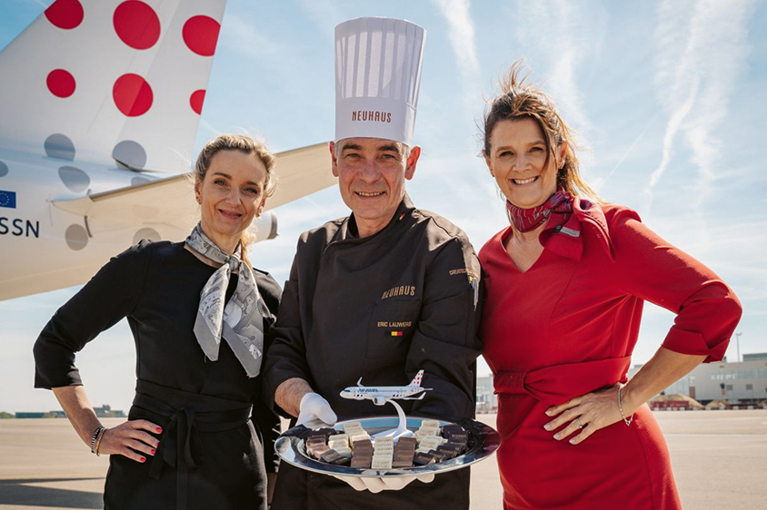 Neuhaus Chocolates Brussels Airlines