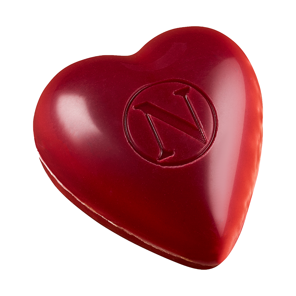 Neuhaus Chocolates Heart Red Cherry Hazelnut