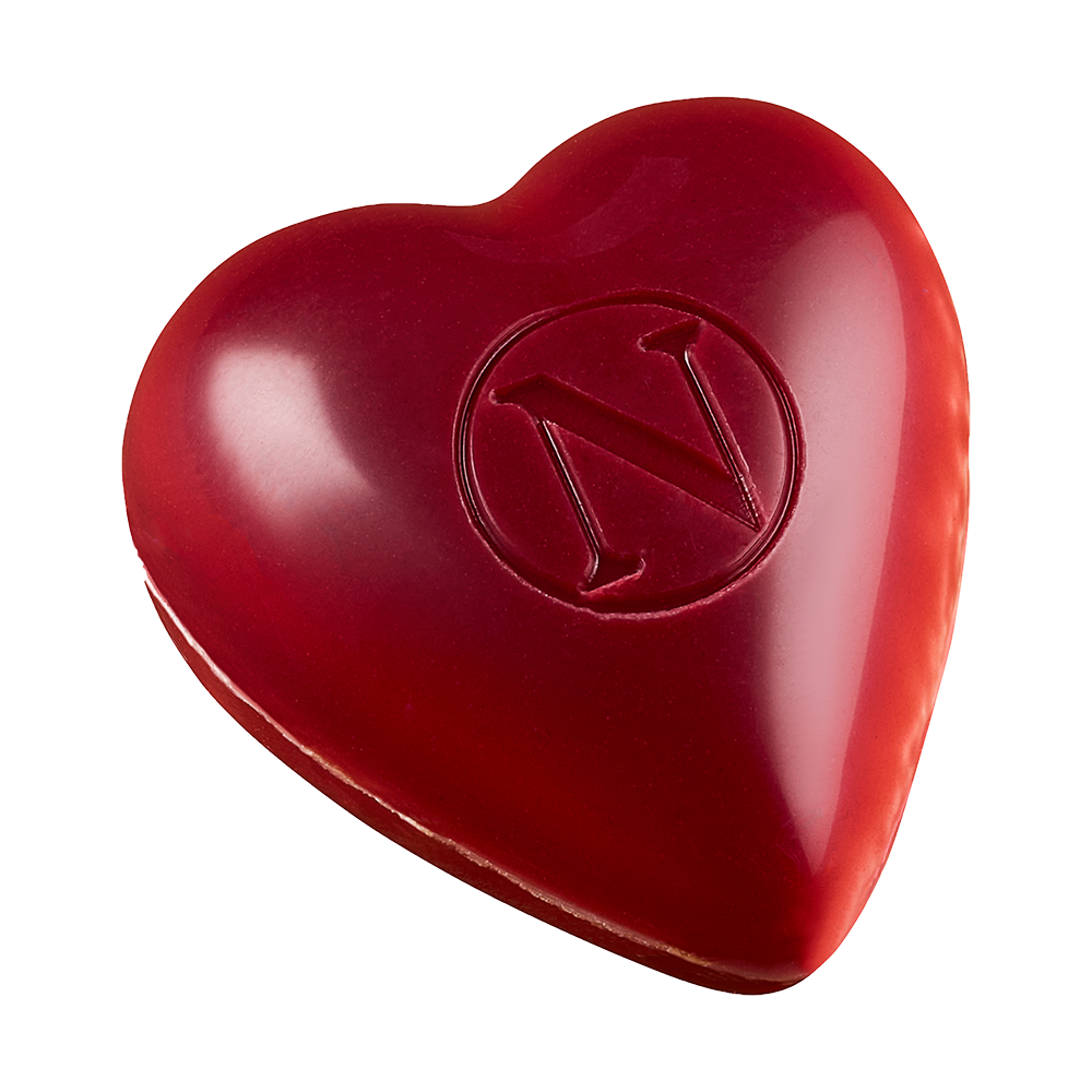 Neuhaus Chocolates Heart Red Cherry Hazelnut