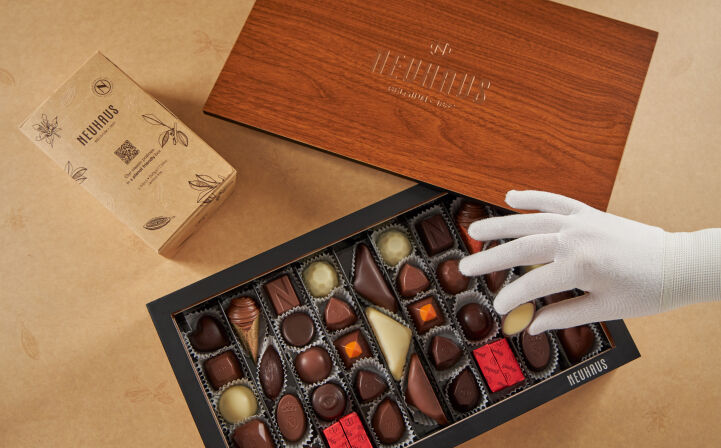 Neuhaus Chocolates Hosting Box