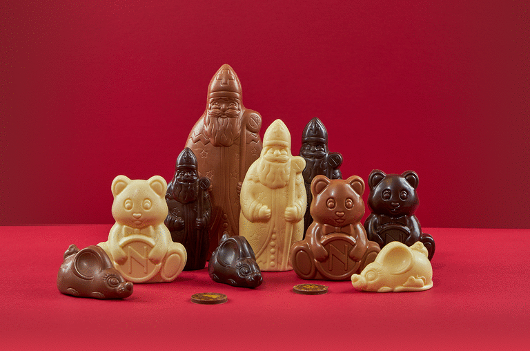 Neuhaus Chocolates Saint Nicholas Figures