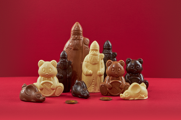 Neuhaus Chocolates Saint Nicholas Figures Neuhaus Chocolates Saint Nicholas Figures