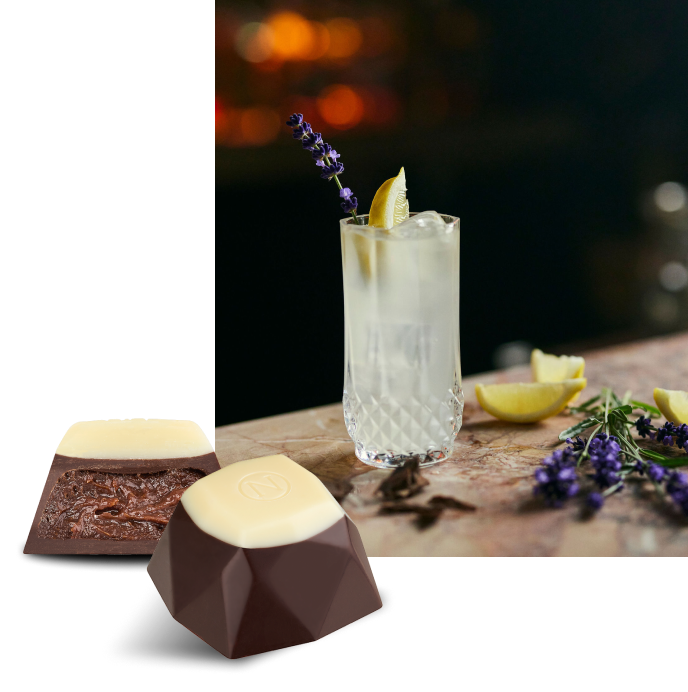 Neuhaus Chocolate Cocktails Gin Provence