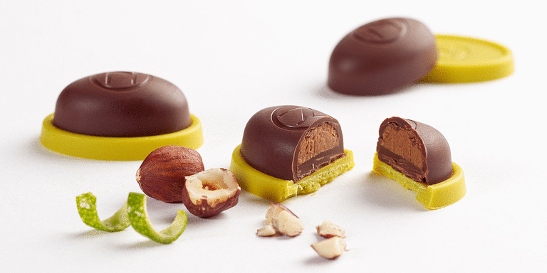 Neuhaus Chocolates Hazelnut Praliné + Lime