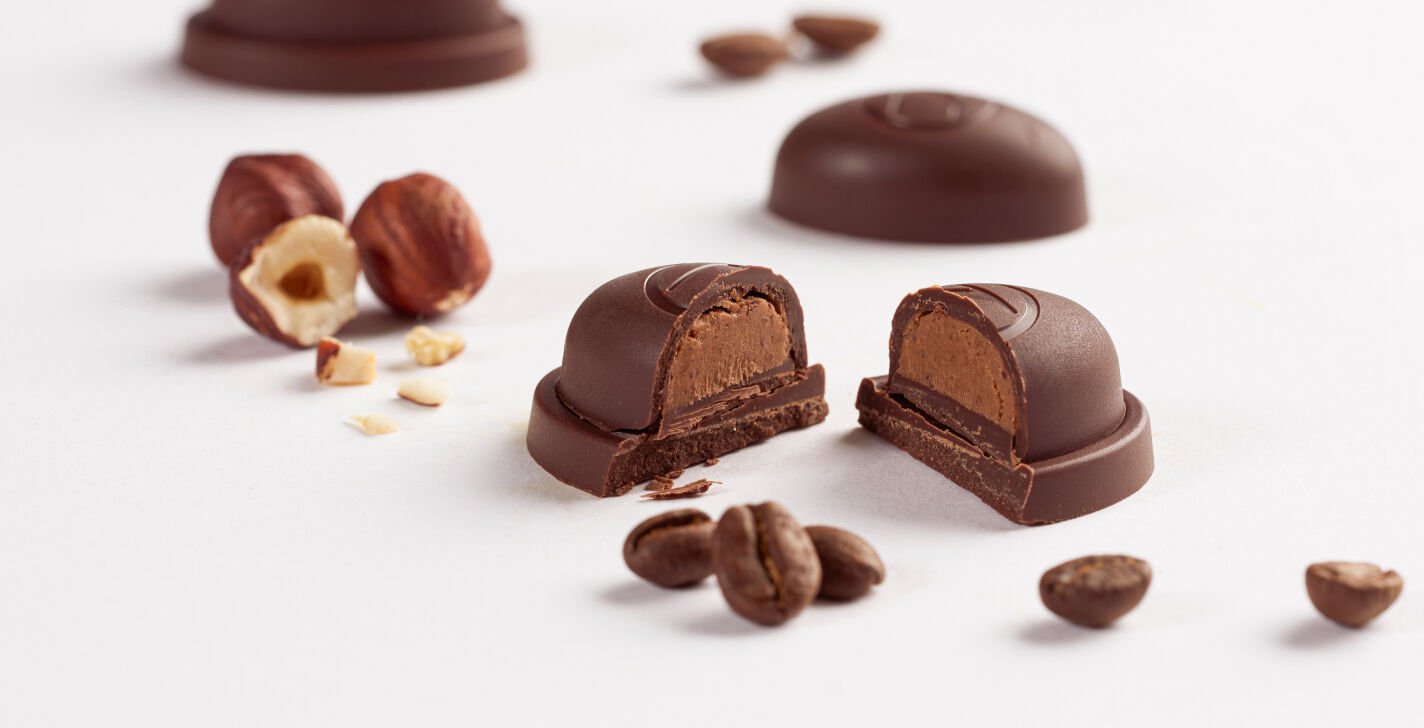 Neuhaus Chocolates Hazelnut Praliné + Coffee