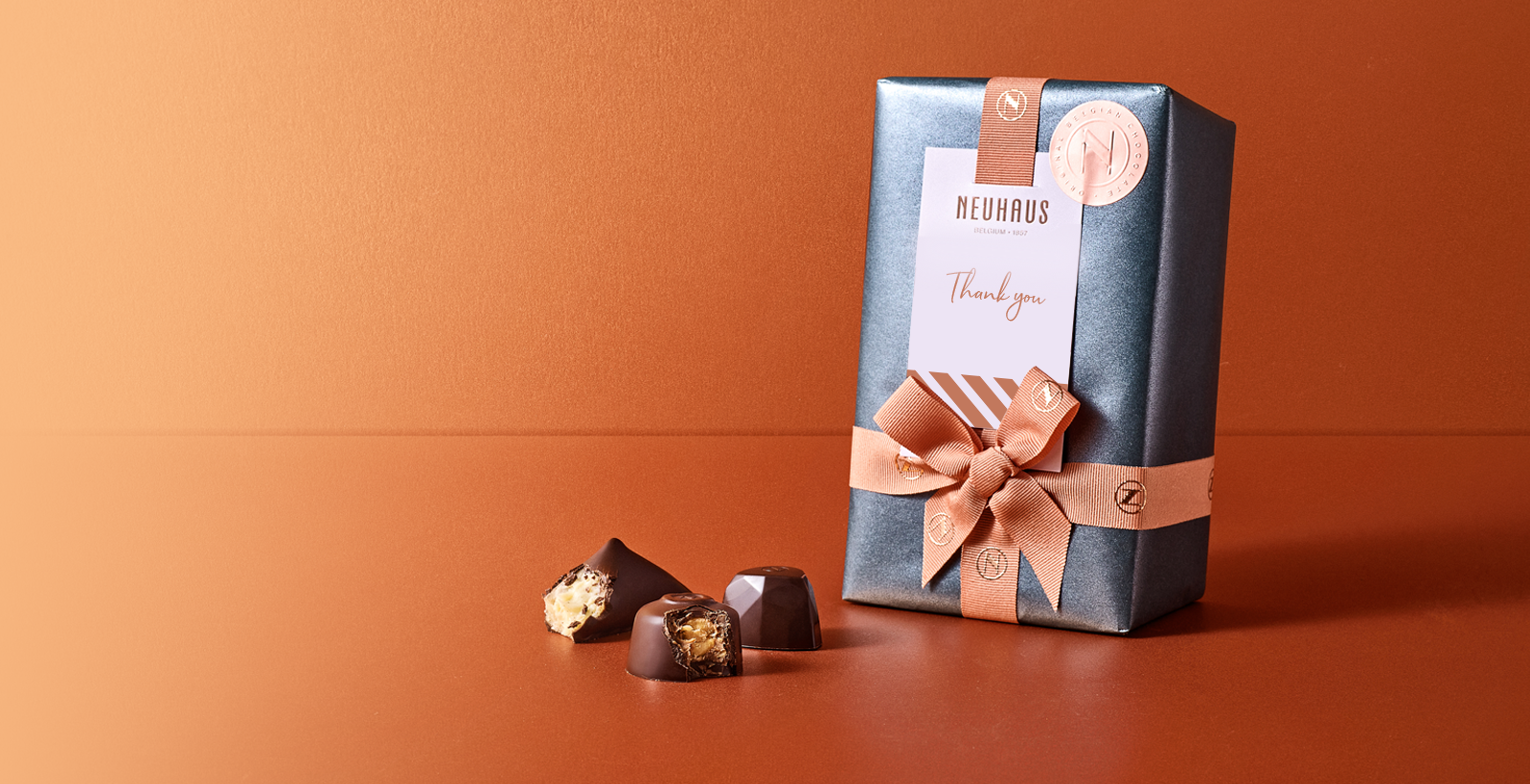 Coffret chocolat belge publicitaire - Coffret chocolat personnalisé