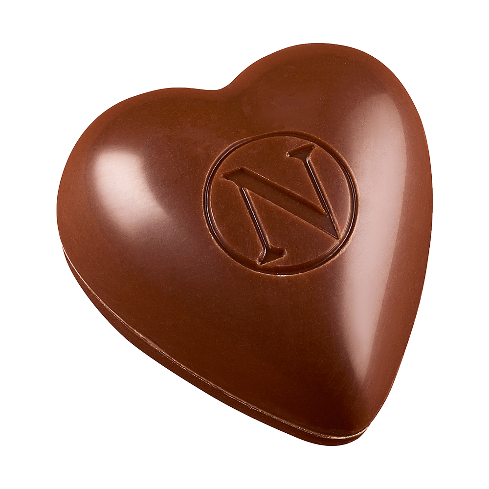 Neuhaus Chocolates Heart Milk Almond Sesame