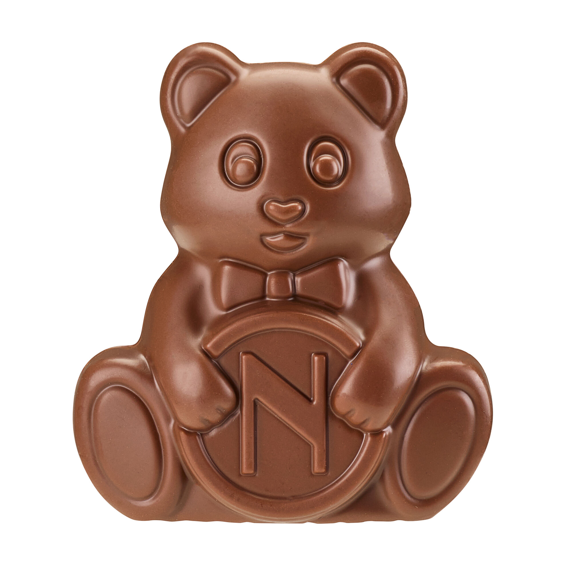 Milk Chocolate Sitting Bear Medium image number 01