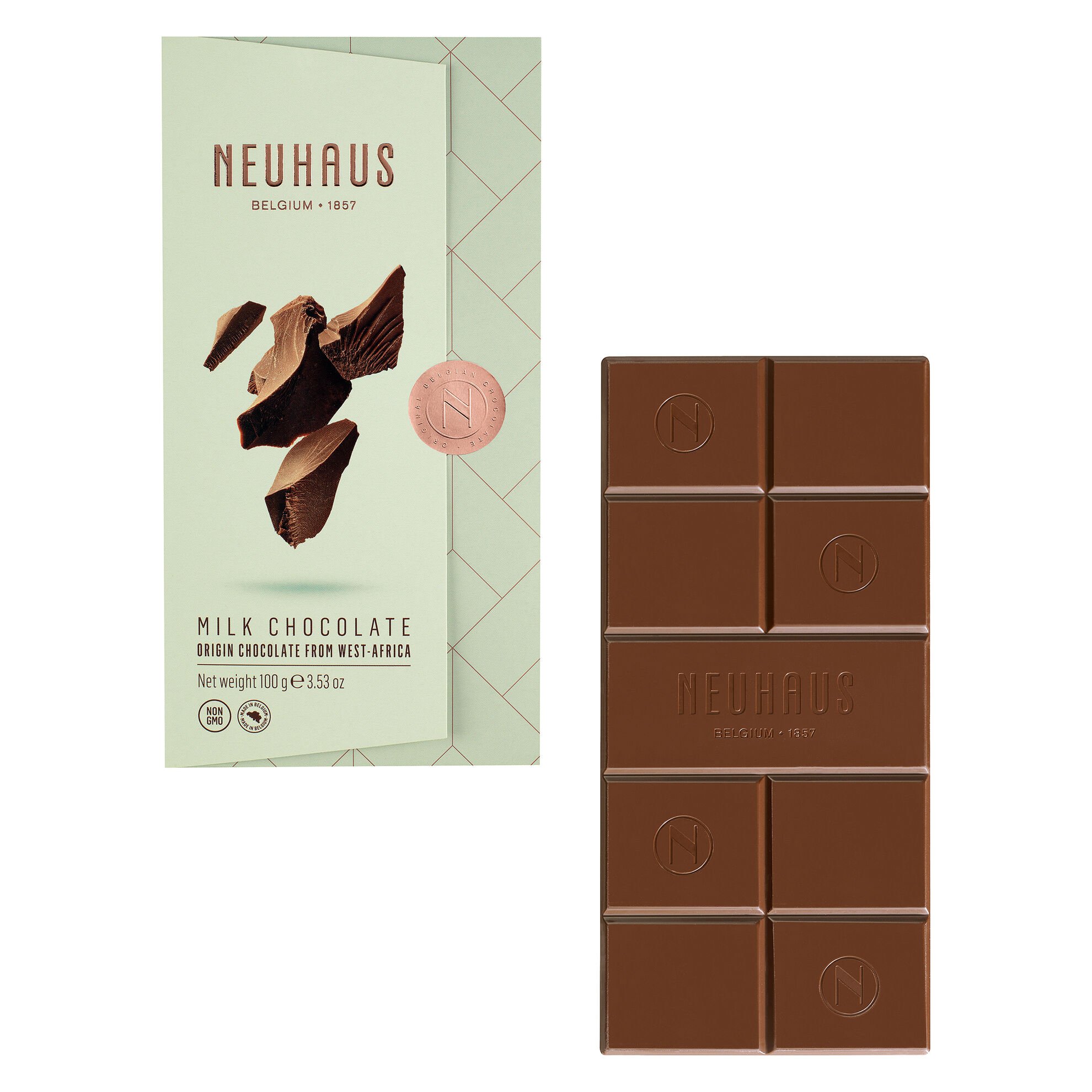 Melkchocolade Tablet 35% 100G image number 01