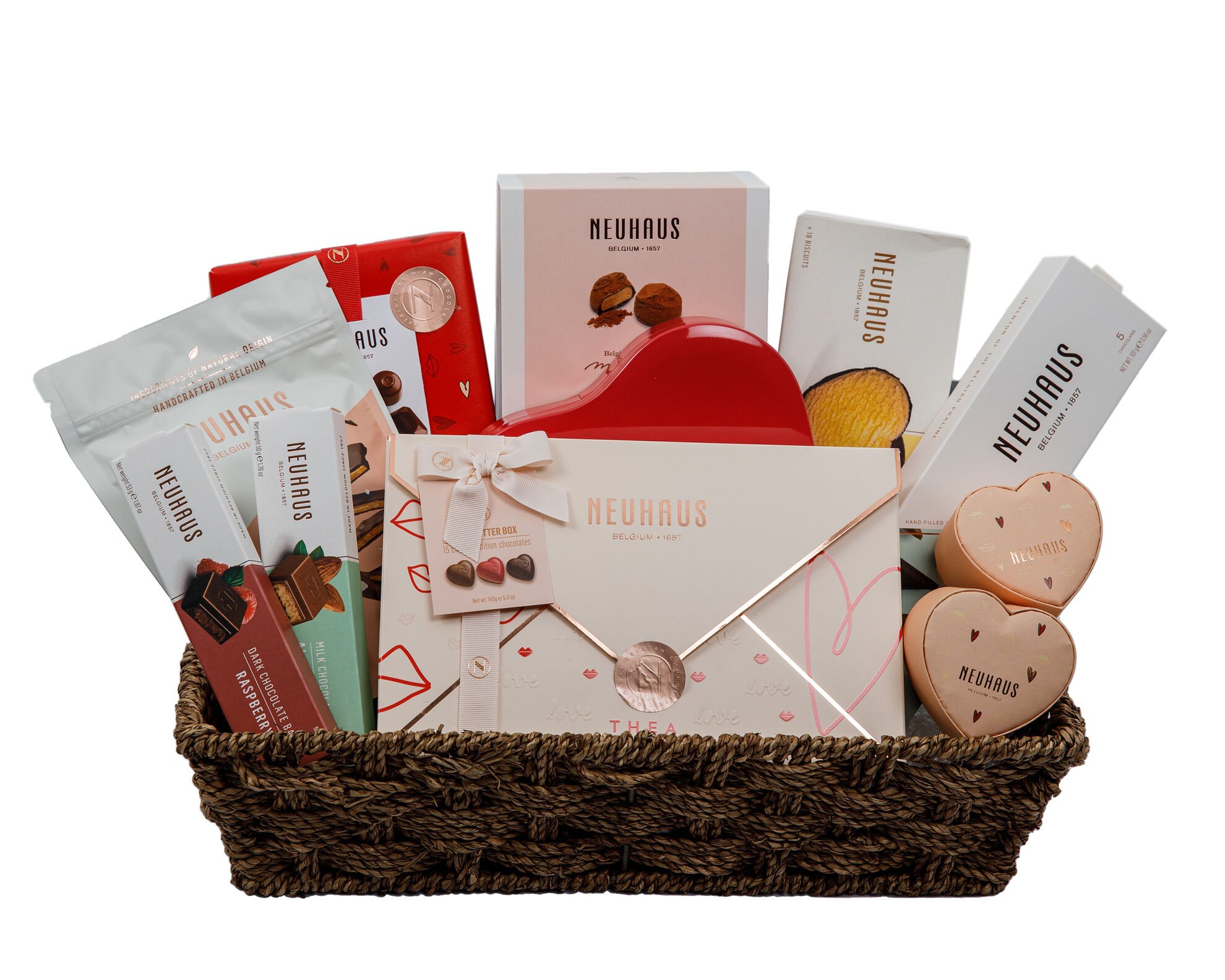 Neuhaus Ultimate Romantic Valentine Gift Basket image number 01