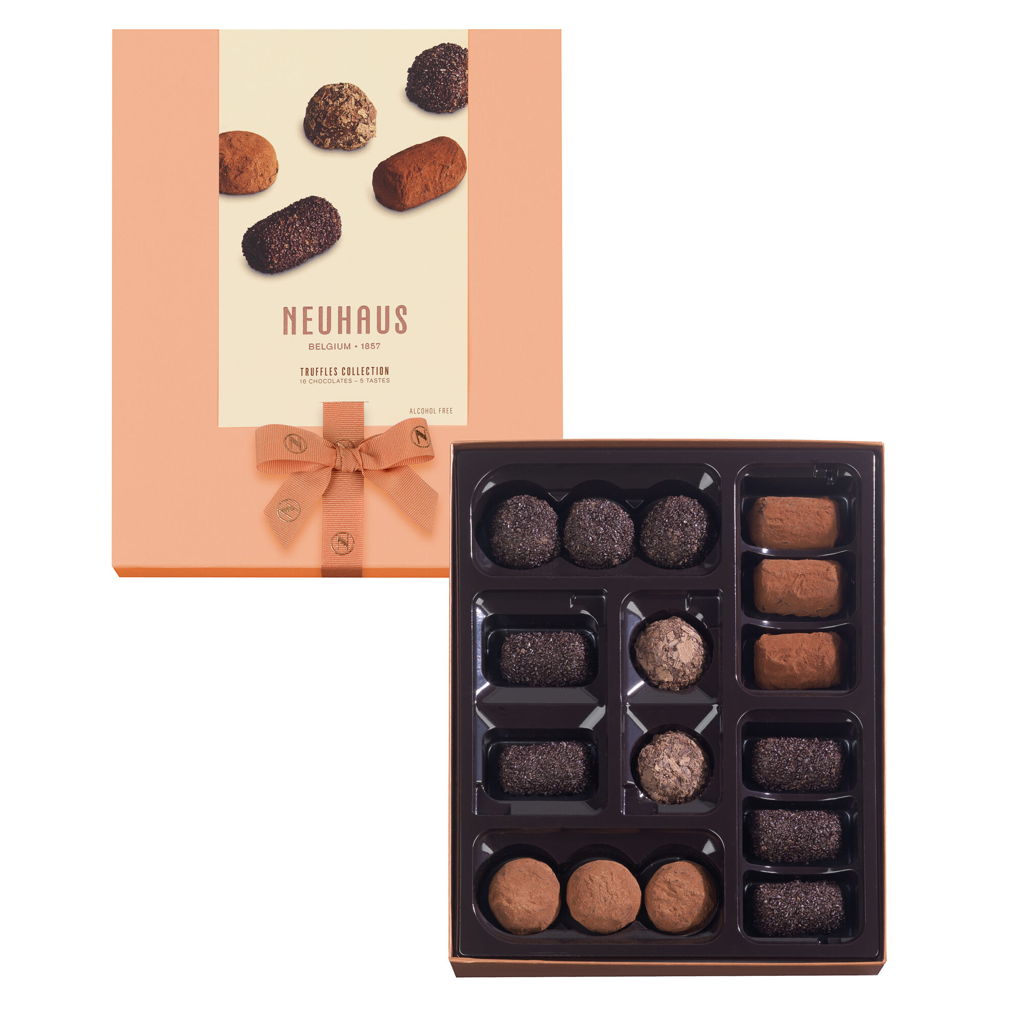 Neuhaus Collection Truffles Cocoa 16 pcs image number 01