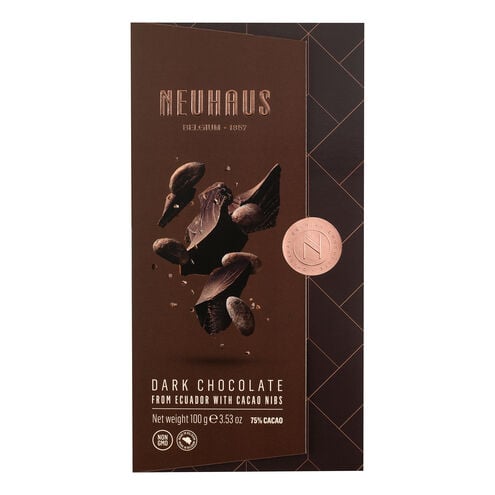 Tablette chocolat noir Fèves de cacao 70% image number 11
