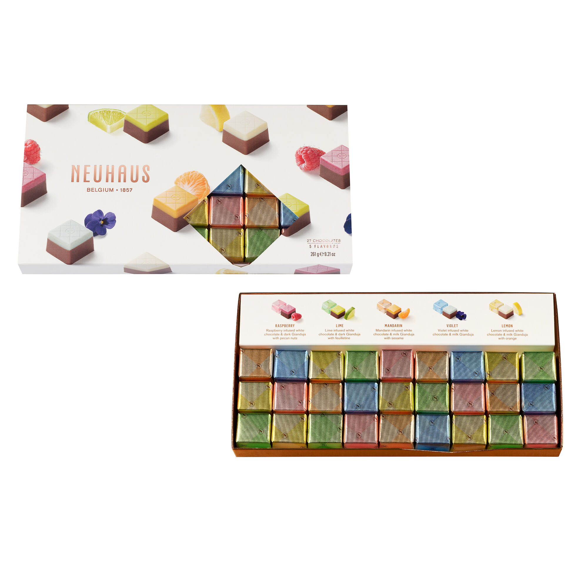 Duo Chocolate BonBons for Sharing 27 pcs image number 01