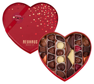 Valentine Medium Heart Box 28 PC