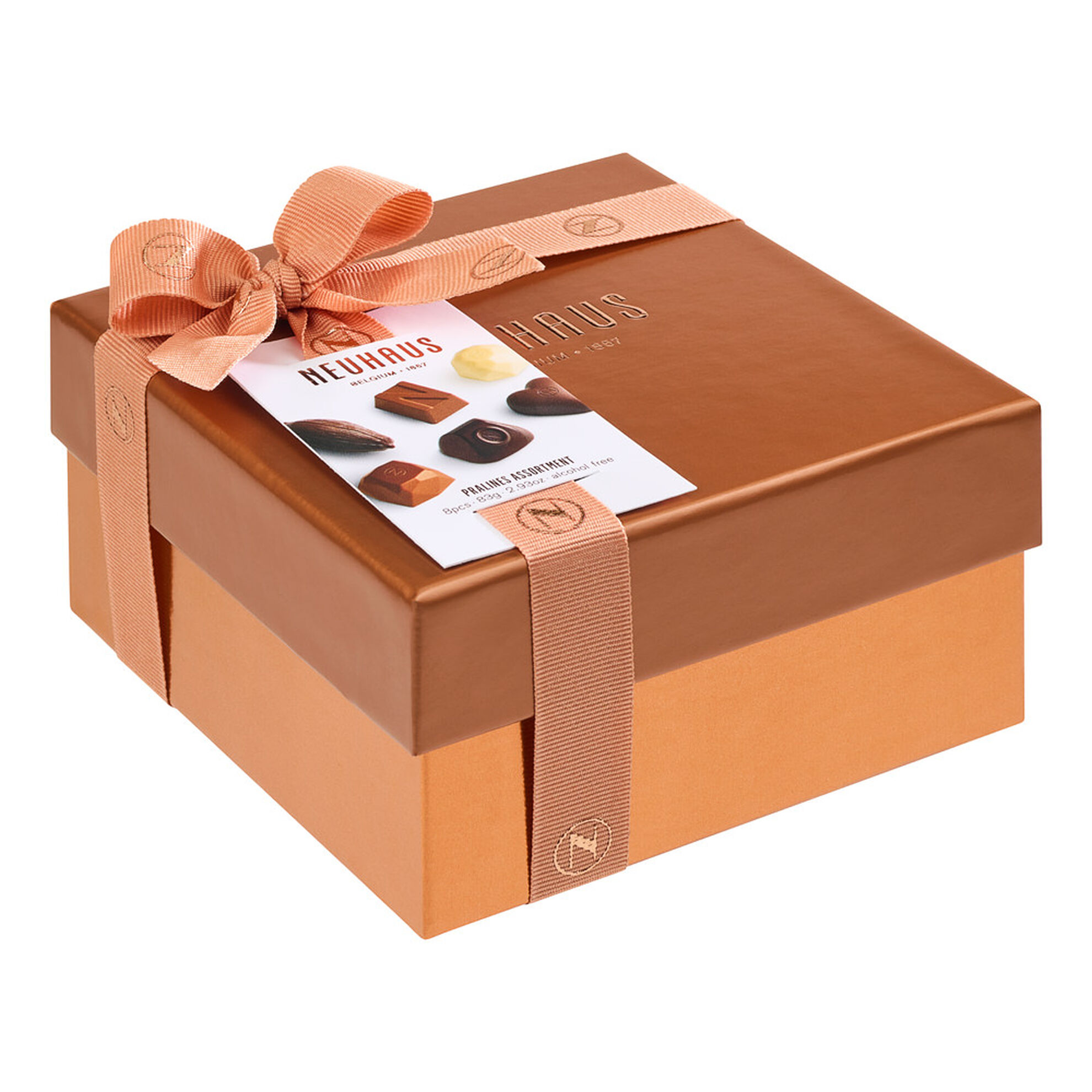 Small Square Gift Box With Ribbon 8 pcs image number 11