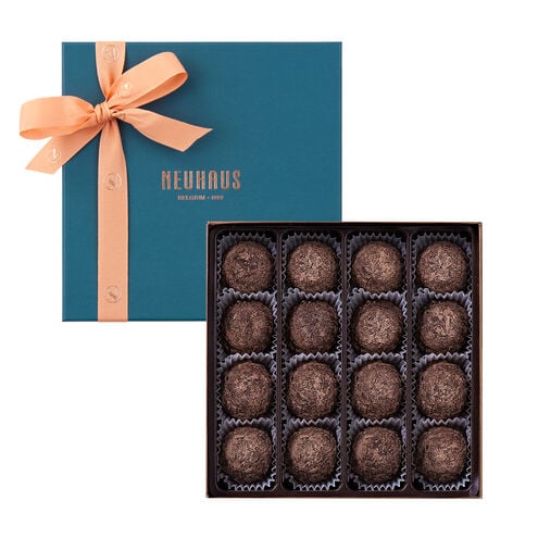 Extra Dark Truffles Prestige Box 16 pcs image number 01