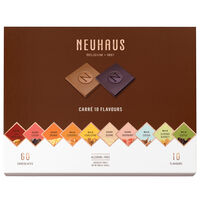 Belgian Chocolate Squares - Carré 10 Flavors 60 pcs