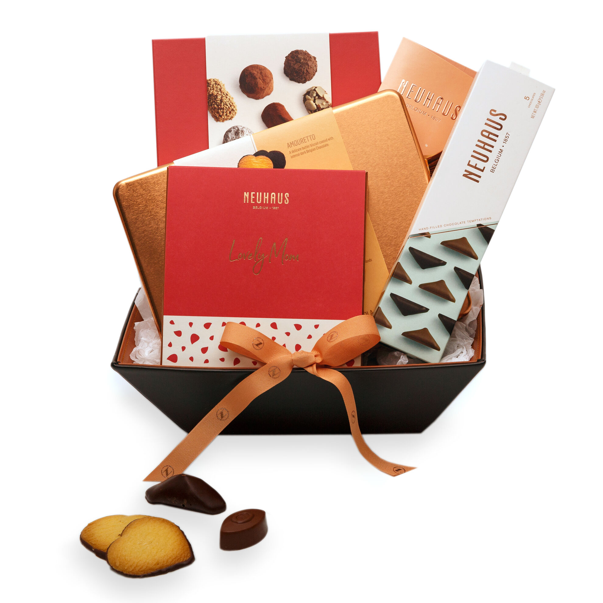 Luxury Mother's Day Chocolate Gift Basket image number 01