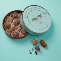 Assorted Truffles in Round Box Large
