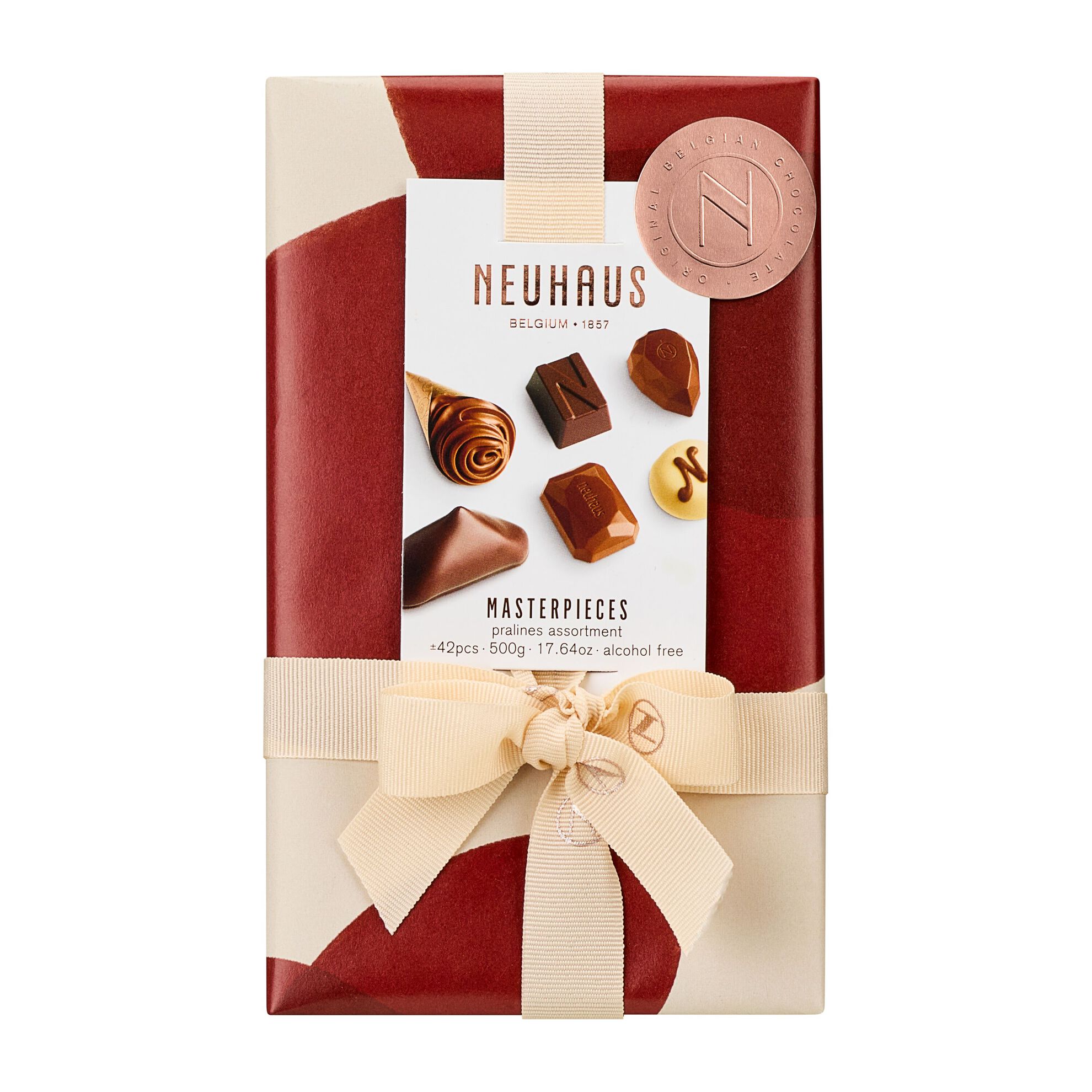 Valentine Timeless Masterpieces Ballotin 500g image number 01