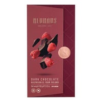 Dark Chocolate with Raspberry Bits Tablet