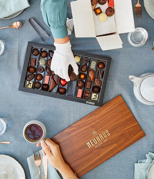 Neuhaus Chocolates Hosting box