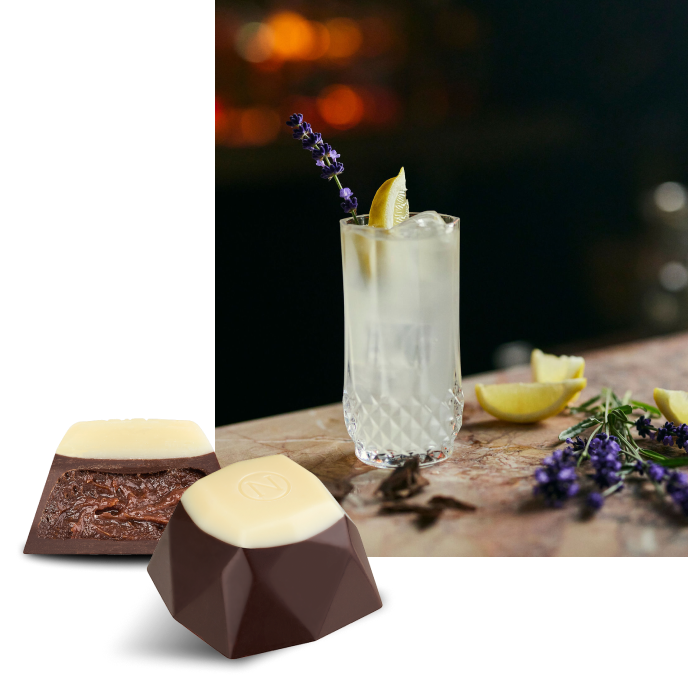 Neuhaus Chocolate Cocktails Gin Provence