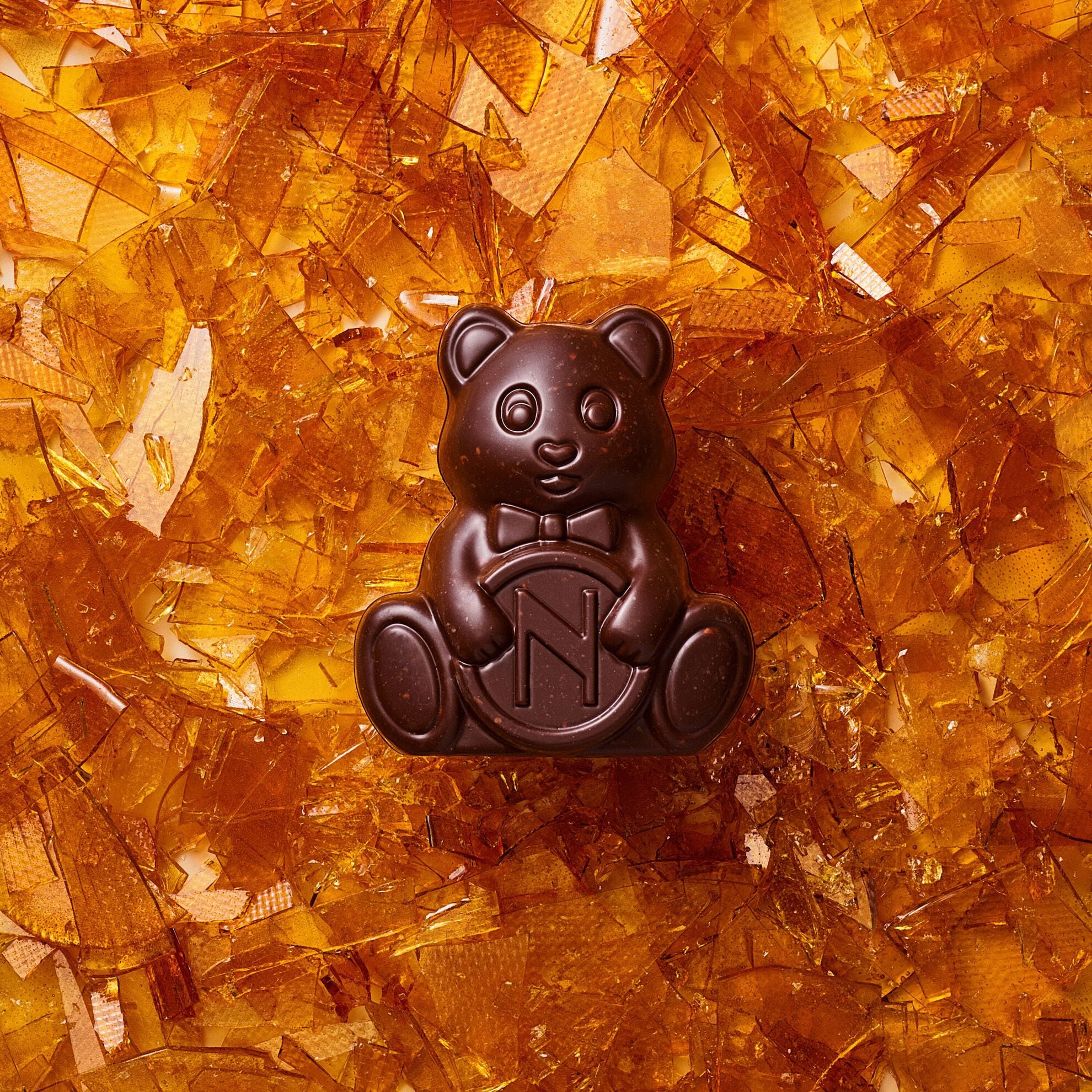 Gourmand Bear - Dark chocolate with salted caramel image number 21