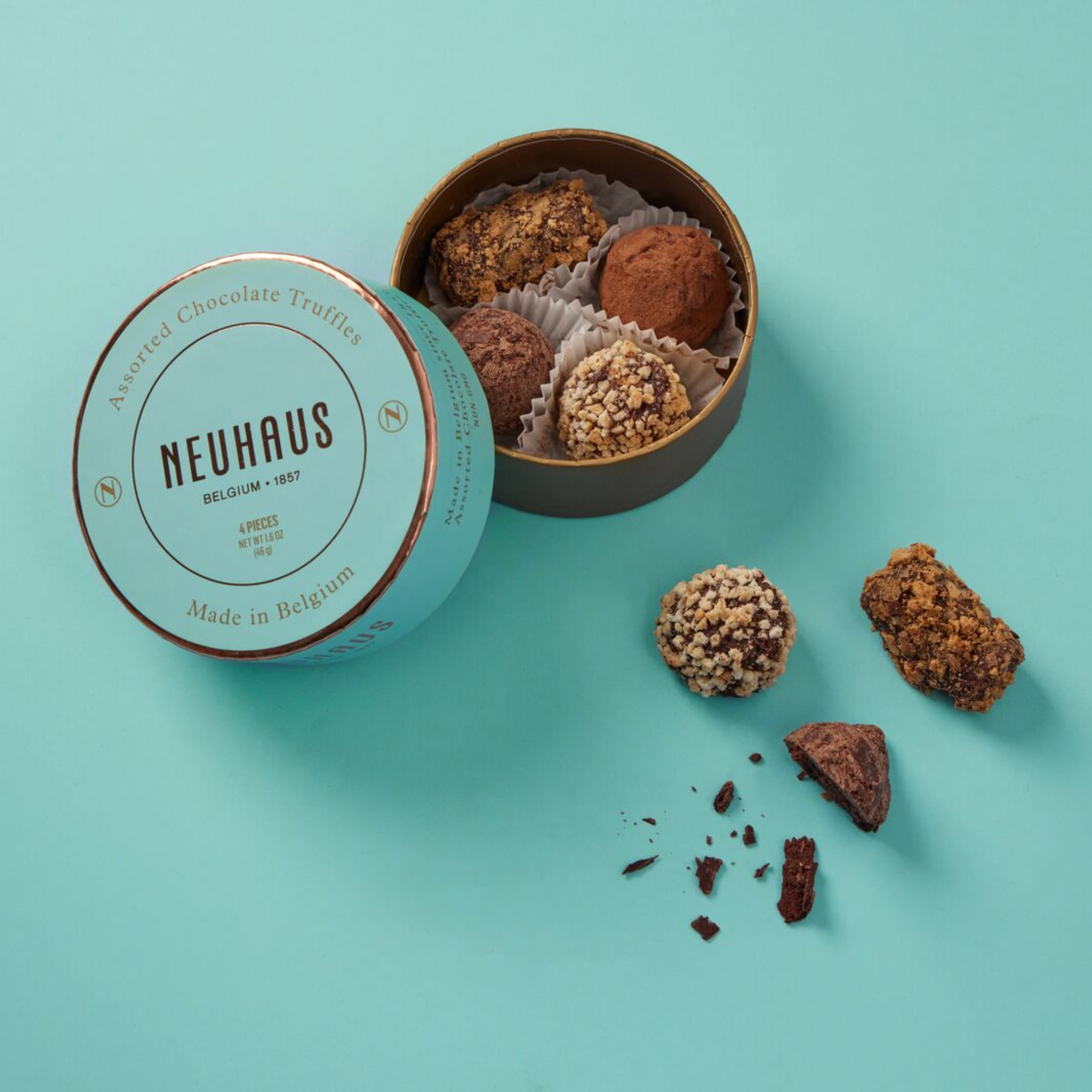 Assorted Truffles in Round Box Small image number 11