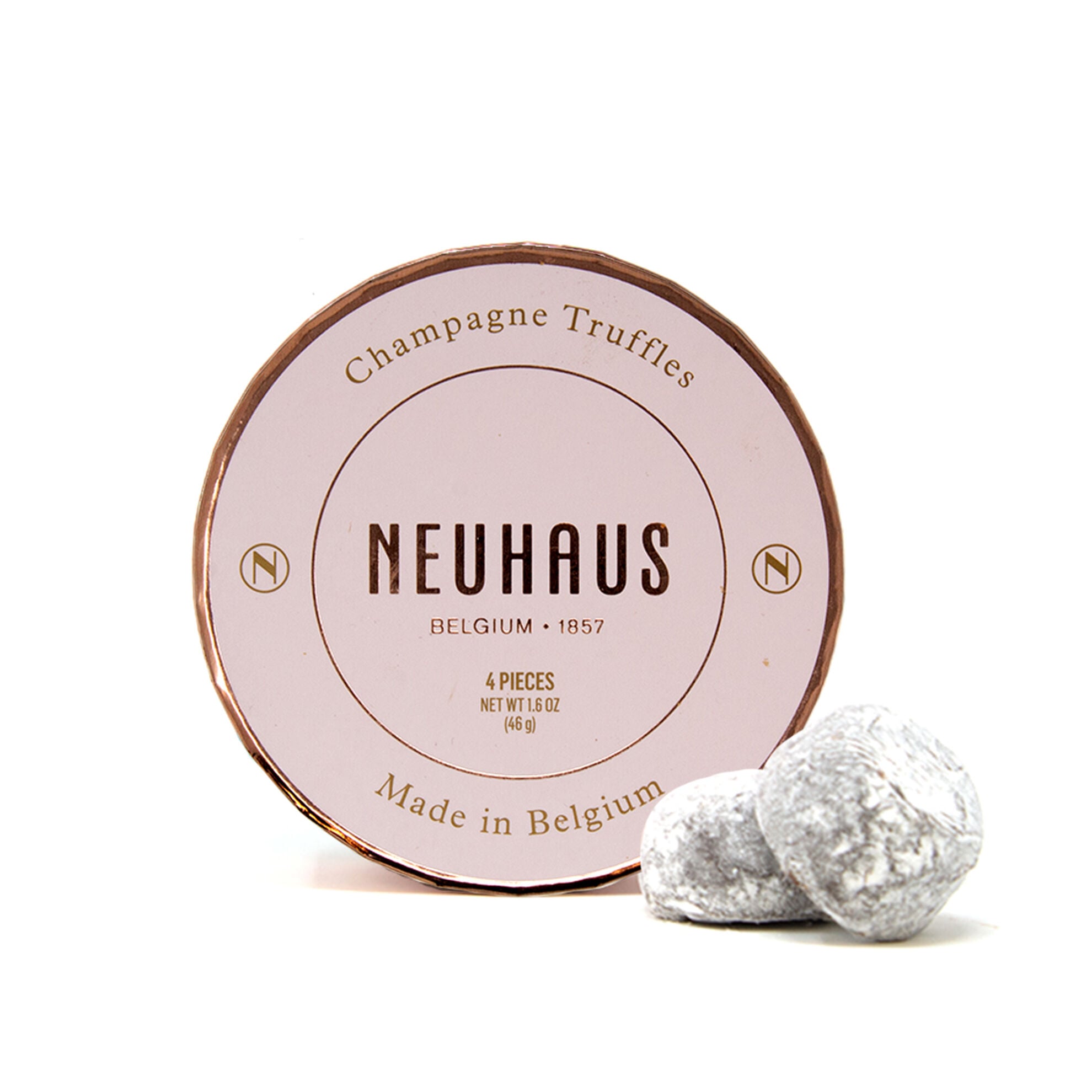Champagne Truffles in Round Box Small image number 21