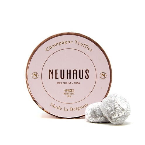 Champagne Truffles in Round Box Small image number 21